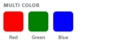 Pure Metafields admin screen: multicolor